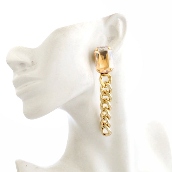 PANTHER DYNASTY KATRINA GOLD EARRINGS